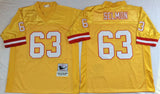 Tampa Bay Buccaneers #63 Lee Roy Selmon Throwback