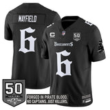 Tampa Bay Buccaneers #6 Baker Mayfield Pirates 7 Edition Style 2