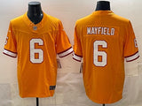Tampa Bay Buccaneers #6 Baker Mayfield Pirates Retro V3
