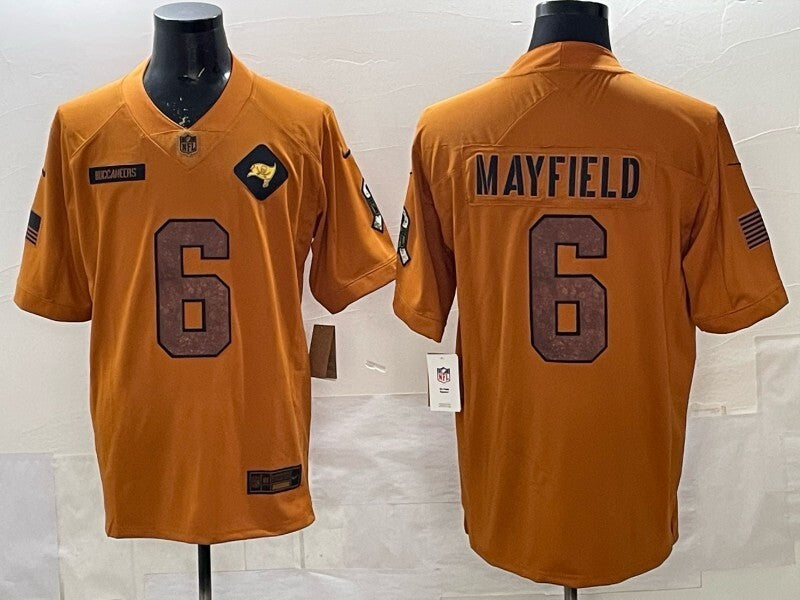Tampa Bay Buccaneers #6 Baker Mayfield Pirates Salute