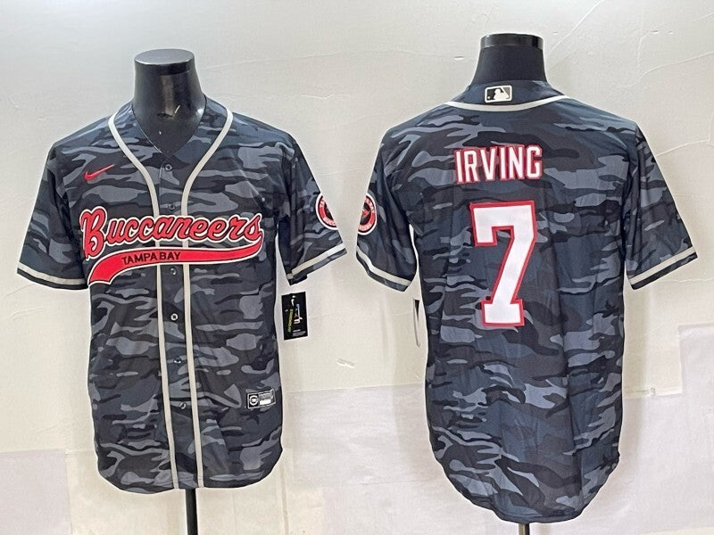 Tampa Bay Buccaneers #7 Bucky Irving Pirates Collaboration
