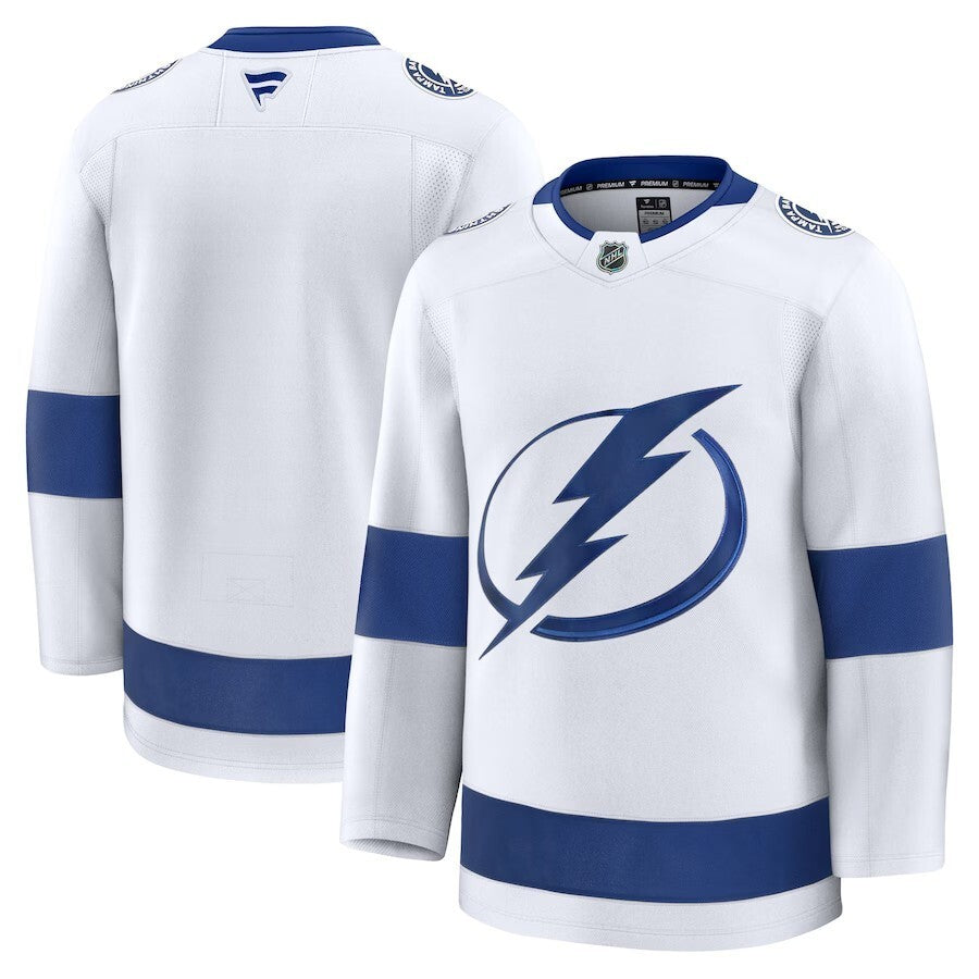 Tampa Bay Lightning Fanatics Away Premium Jersey - White