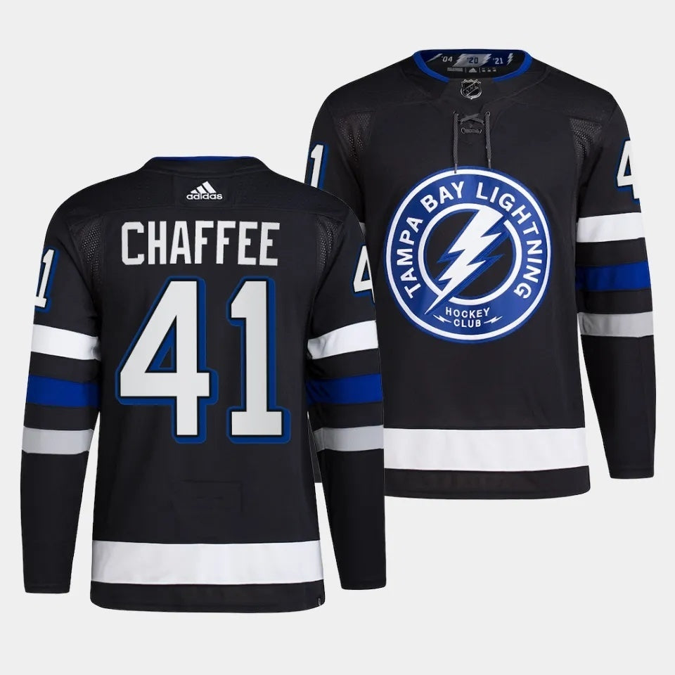 Tampa Bay Lightning #41 Mitchell Chaffee 2023-24 Alternate Black