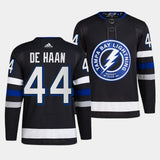 Tampa Bay Lightning #44 Calvin de Haan 2023-24 Alternate Black