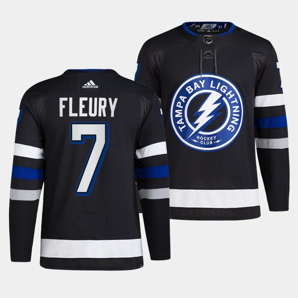 Tampa Bay Lightning #7 Haydn Fleury 2023-24 Alternate Black