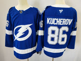 Tampa Bay Lightning #86 Nikita Kucherov Lightning Style 2
