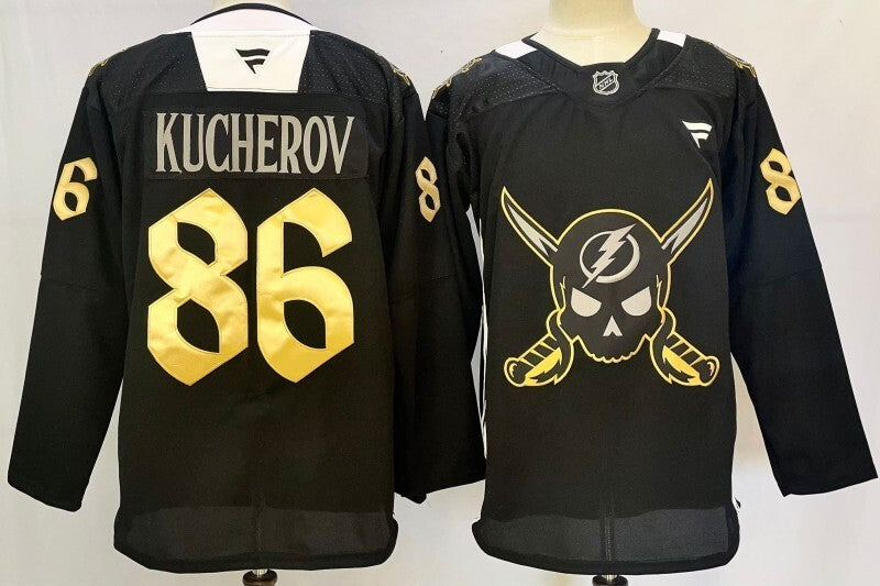 Tampa Bay Lightning #86 Nikita Kucherov Style 2
