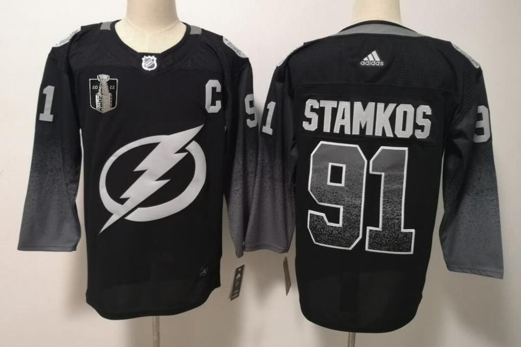 Tampa Bay Lightning #91 Steven Stamkos Style 1