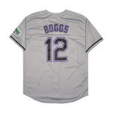 Tampa Bay Rays #12 Wade Boggs Style 1