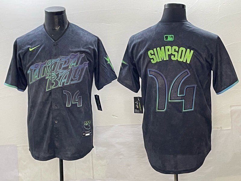 Tampa Bay Rays #14 Chandler Simpson Rays City .png