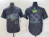 Tampa Bay Rays #22 Jose Siri Rays City Style 3
