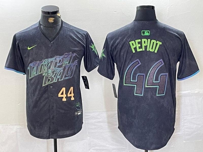 Tampa Bay Rays #44 Ryan Pepiot Rays City Style 3
