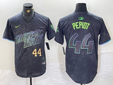 Tampa Bay Rays #44 Ryan Pepiot Rays City Style 3