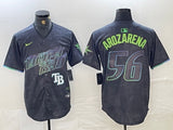 Tampa Bay Rays #56 Randy Arozarena Rays City Style 1