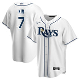 Tampa Bay Rays #7 Ha-Seong Kim White Style 1