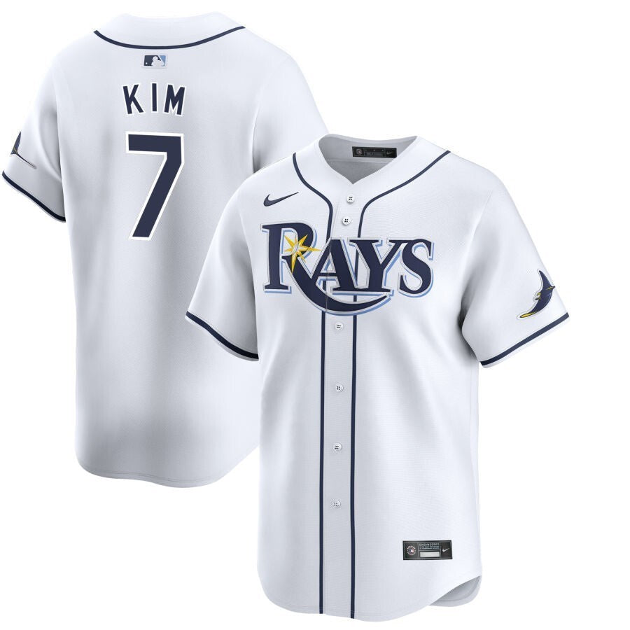 Tampa Bay Rays #7 Ha-Seong Kim White Style 2