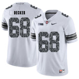 Taylor Decker 68 Pattern White