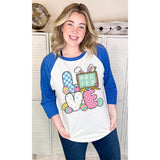 Teacher Easter Love Raglan