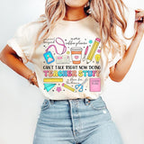 Teacher Stuff T-Shirt, Funny Teacher Quotes T-Shirt, Teacher Shirt Groovy Teacher T-Shirt, In My Teacher Era T-Shirt, Retro Teacher, Teacher Life