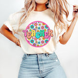 Teacher T-Shirt,Back to school T-Shirt,Retro Teacher T-Shirt,End of School Year T-Shirt,Teacher Appreciation Gift,Teacher Gift,Groovy Teacher