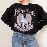 Team Foster-Keefe Sweatshirt Hoodie, Foster-Keefe Team Shirts, Foxfire Academy Shirt, Keeper Of The Lost Cities Tee, Kotlc Merch