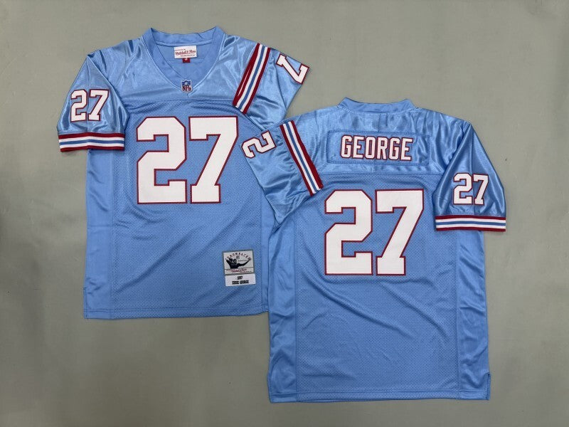 Tennessee Oilers #27 George Oilers Style 2