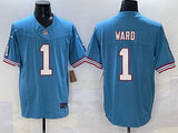 Tennessee Titans #1 Cameron Ward Titans Retro V3 Style 1