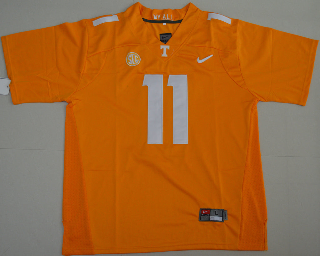 Tennessee Vols Joshua Dobbs 11 College Football Jersey - Orange 1