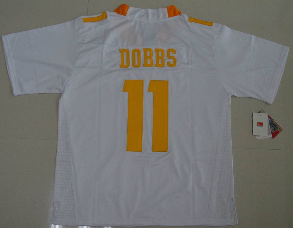 Tennessee Vols Joshua Dobbs 11 College Football Jersey - White 2