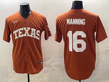 Tennessee Volunteers #16 Peyton Manning ncaa Collaboration Style 1