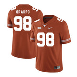 Texas Longhorns Brian Orakpo 98 Orange