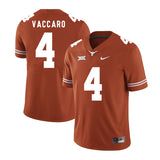 Texas Longhorns Kenny Vaccaro 4 Orange