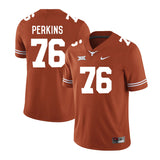 Texas Longhorns Kent Perkins 76 Orange