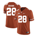 Texas Longhorns Malcolm Brown 28 Orange