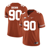 Texas Longhorns Malcom Brown 90 Orange