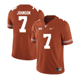 Texas Longhorns Marcus Johnson 7 Orange