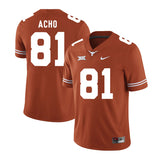 Texas Longhorns Sam Acho 81 Orange