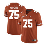 Texas Longhorns Trey Hopkins 75 Orange