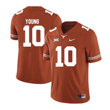 Texas Longhorns YOUNG 10 Orange