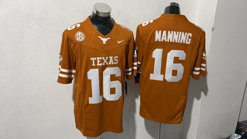 Texas Longhorns #16 Arch Manning NCAA V3 New Style 2
