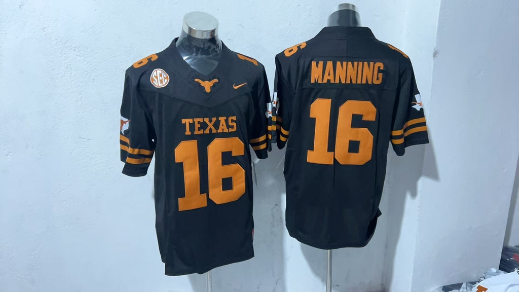 Texas Longhorns #16 Arch Manning NCAA V3 New Style 3