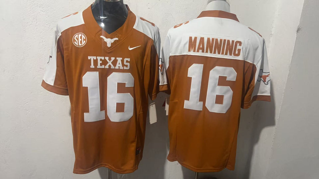 Texas Longhorns #16 Arch Manning NCAA V3 New Style 4