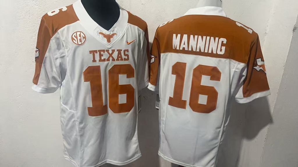Texas Longhorns #16 Arch Manning NCAA V3 New Style 6