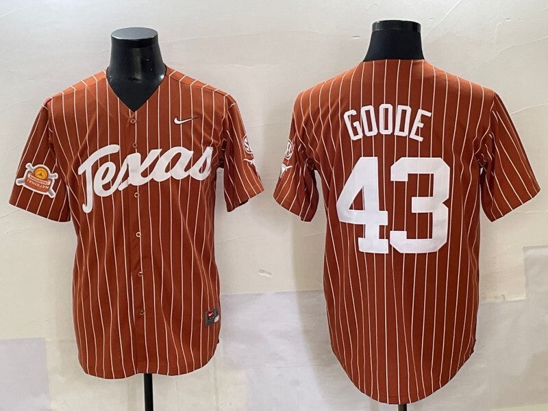 Texas Longhorns #43 ncaa Collaboration Style 1