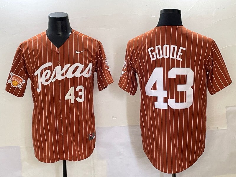 Texas Longhorns #43 ncaa Collaboration Style 3