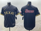 Texas Rangers Rangers Black Gold Adult Style 2