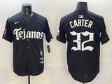 Texas Rangers #32 Evan Carter Rangers 5 Collaboration Style 2