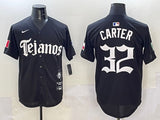 Texas Rangers #32 Evan Carter Rangers 5 Collaboration Style 3