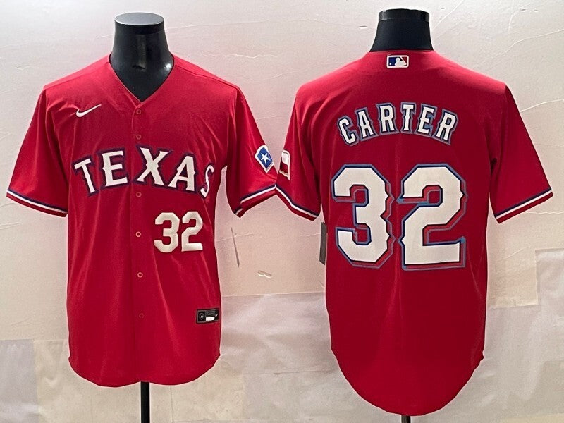 Texas Rangers #32 Evan Carter Rangers Adult Style 1