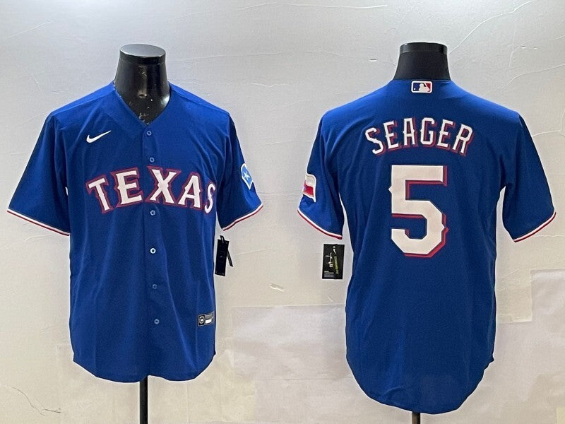 Texas Rangers #5 Corey Seager Fan Edition Style 2